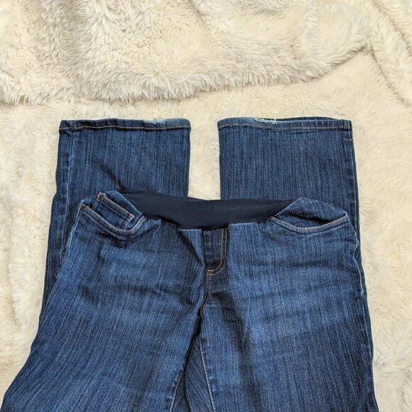 Blue Denim Maternity Jeans by Motherhood - Picture 2 of 7
